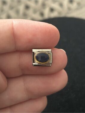 Mood ring charm for Italian charm bracelet